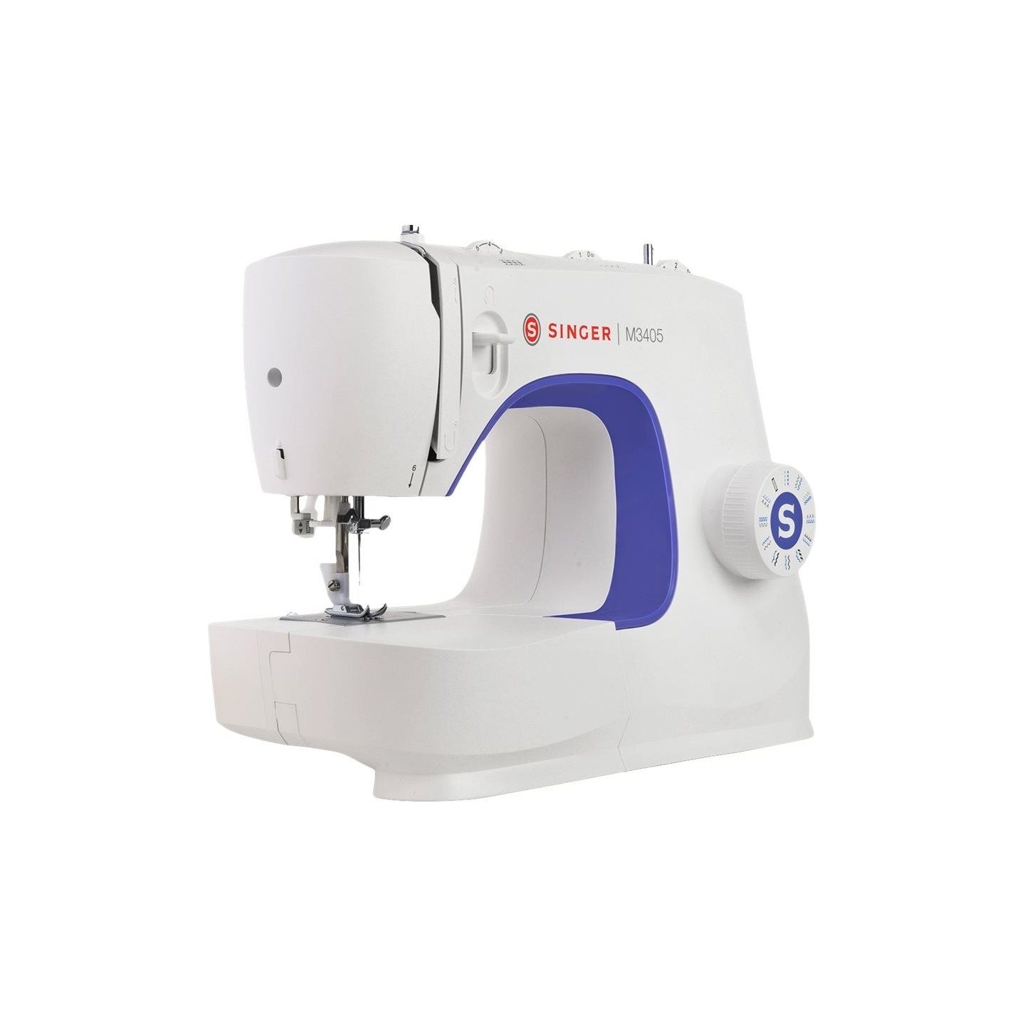 Singer | Sewing Machine | M3405 | Number of stitches 23 | Number of buttonholes 1 | White
