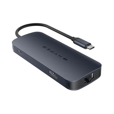 Hyper | HyperDrive Next 8 Port USB-C Hub, 140W | Ethernet LAN (RJ-45) ports 1 | HDMI ports quantity 1