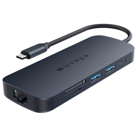 Hyper | HyperDrive Next 8 Port USB-C Hub, 140W | Ethernet LAN (RJ-45) ports 1 | HDMI ports quantity 1
