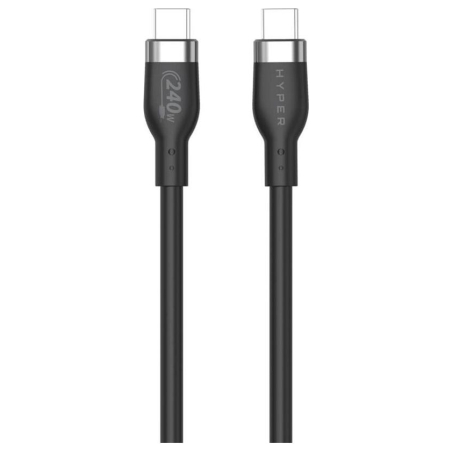 Hyper | 1M Silicone 240W USB-C Charging Cable | USB-C to USB-C