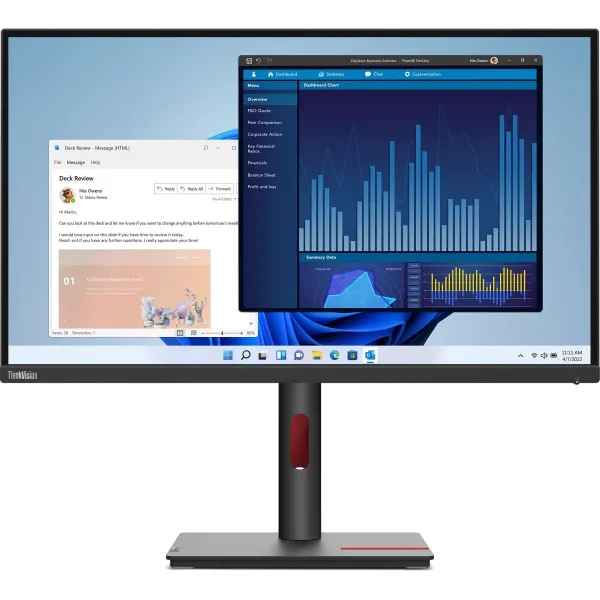 Lenovo ThinkVision T27p-30 (27") UHD HDMI/DP/USB-C/DOC / 63A9GAT1EU