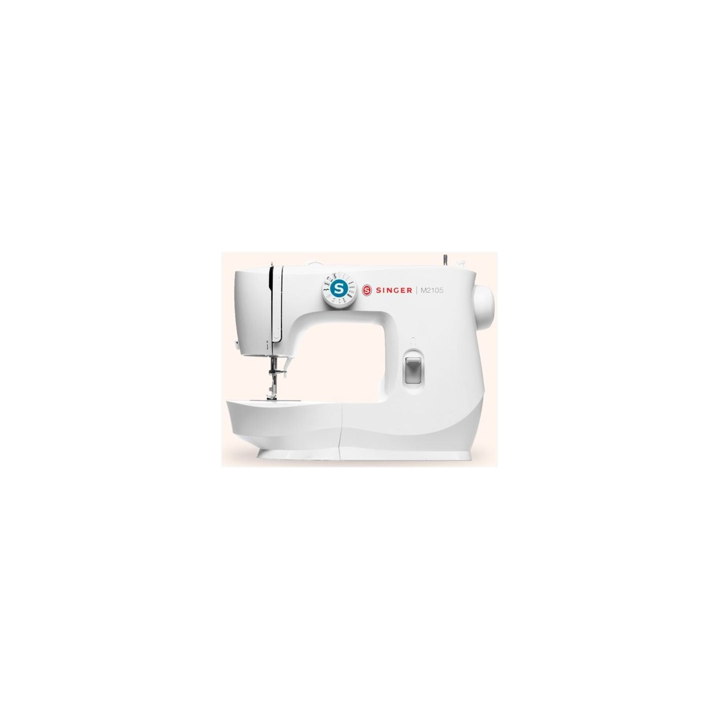 Singer | Sewing Machine | M2105 | Number of stitches 8 | Number of buttonholes 1 | White