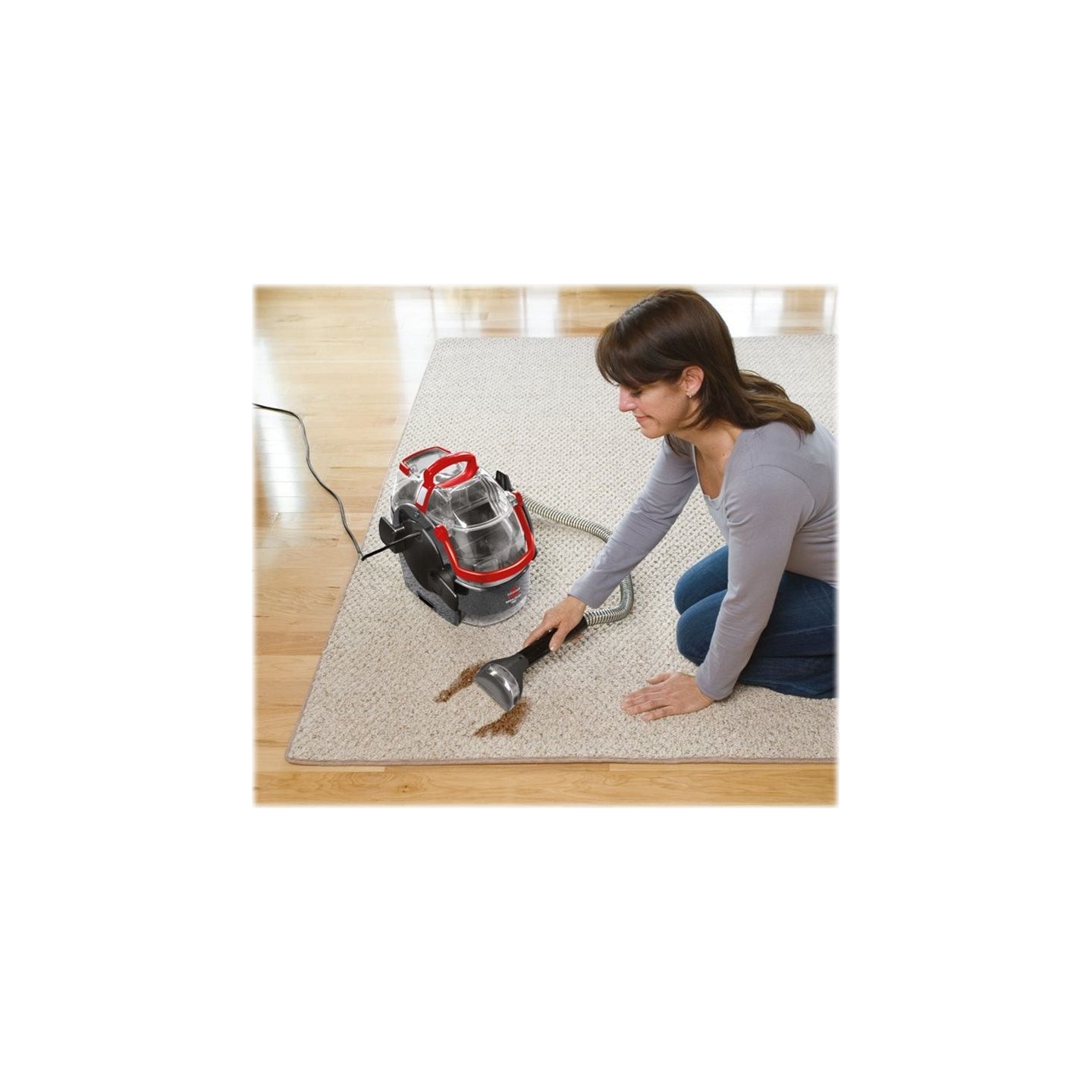 Bissell | Spot Cleaner | SpotClean Pro | Corded operating | Washing function | 750 W | Red/Titanium | 24 month(s)