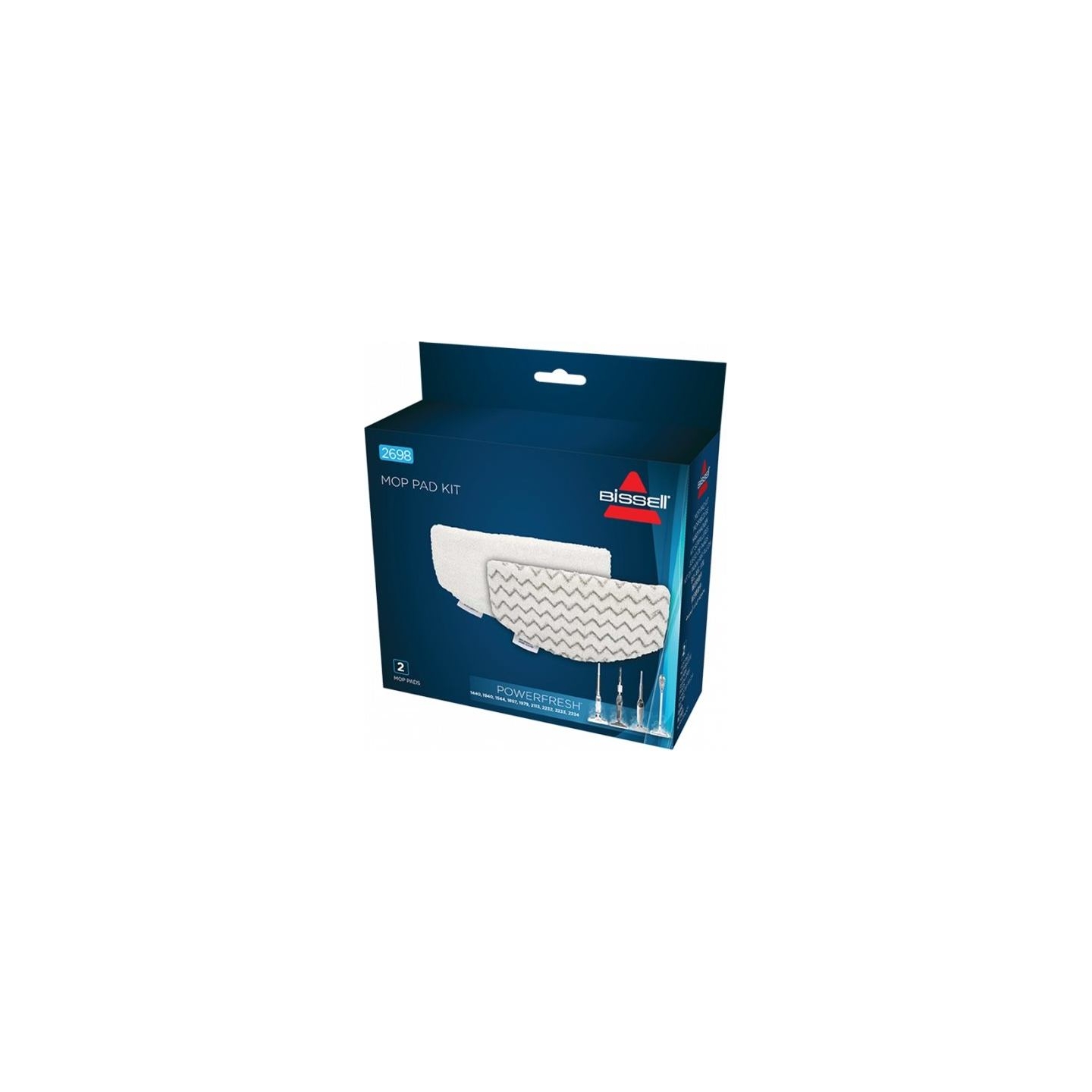 Bissell Powerfresh Mop Pads kit for BISSELL PowerFresh 2113N, 1440N, 2234N, 2113N and PowerFresh Slim 2234E