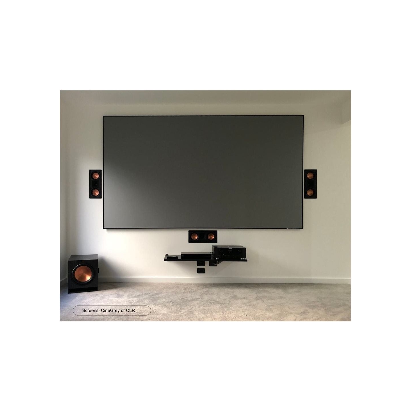 Elite Screens | Projection Screen | AR100WH2 | Diagonal 100 " | 16:9 | Viewable screen width (W) 221.74 cm