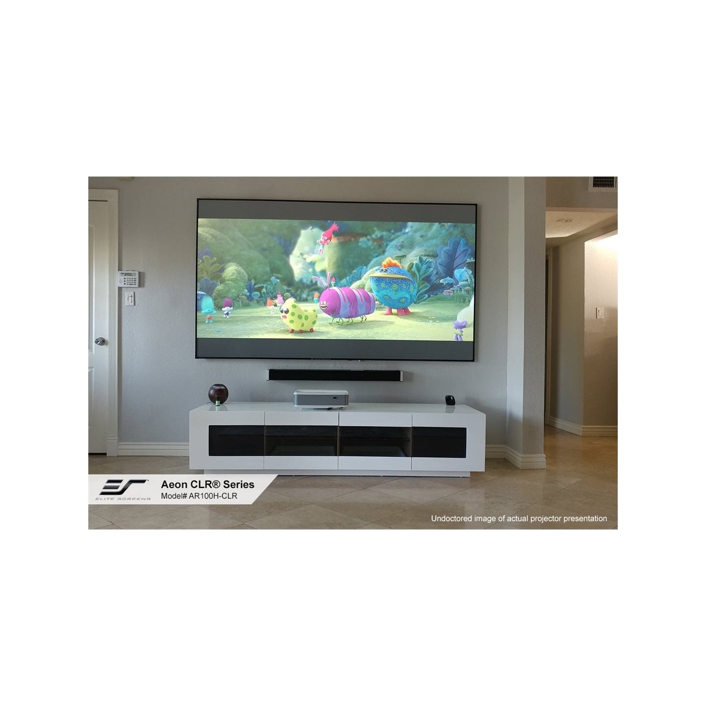 Elite Screens | Projection Screen | AR100WH2 | Diagonal 100 " | 16:9 | Viewable screen width (W) 221.74 cm