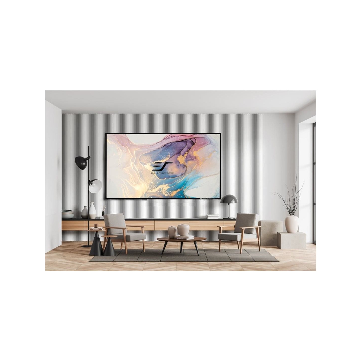 Elite Screens | Projection Screen | AR100WH2 | Diagonal 100 " | 16:9 | Viewable screen width (W) 221.74 cm
