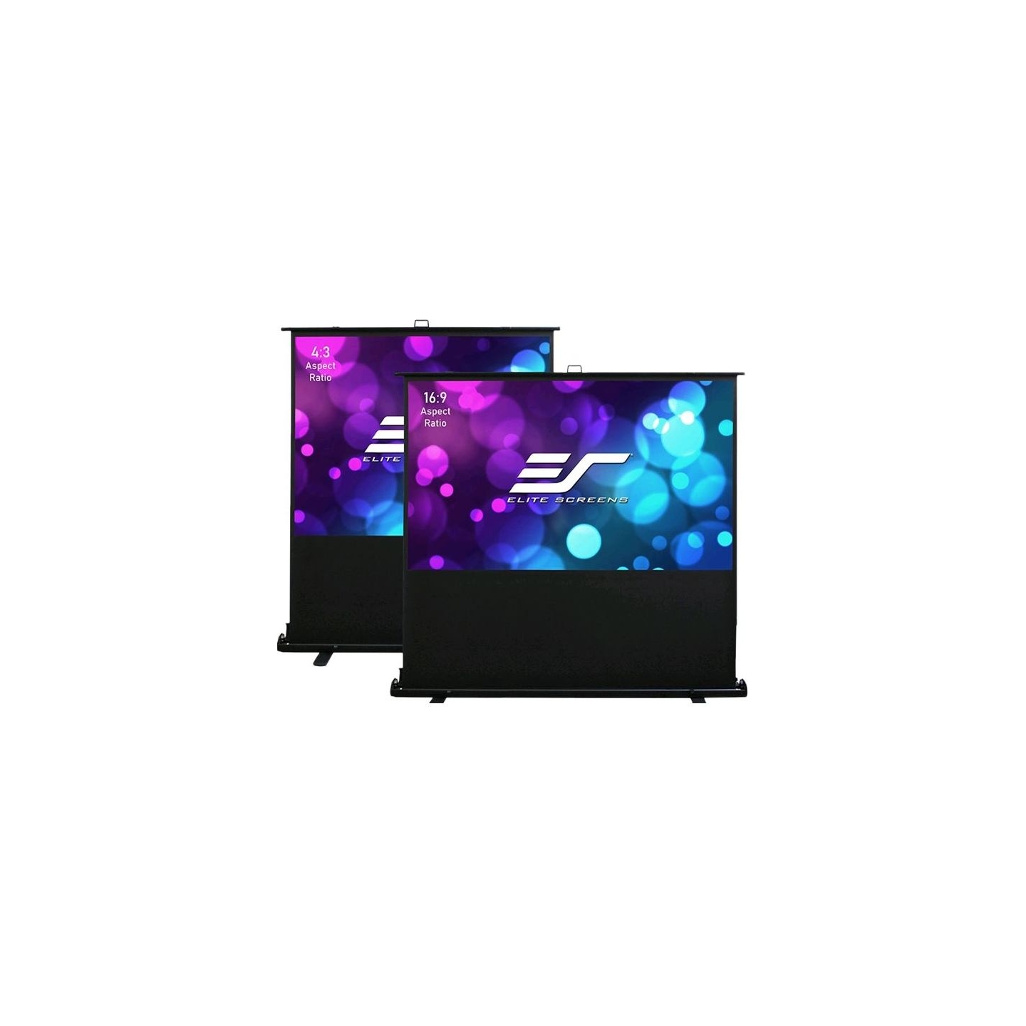 Elite Screens | F107XWH2 | Diagonal 107 " | 16:9 | Black