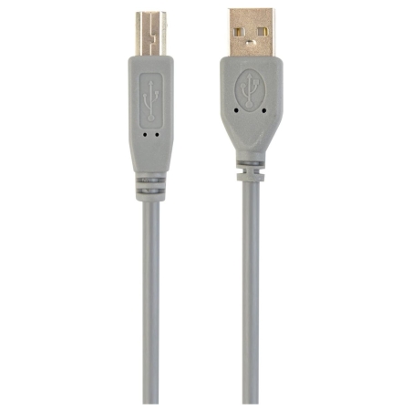 Cablexpert CCP-USB2-AMBM-6G USB 2.0 A-plug B-plug 6ft cable, grey color | Cablexpert | CCP-USB2-AMBM-6G | USB 2.0 A-plug B-plug 