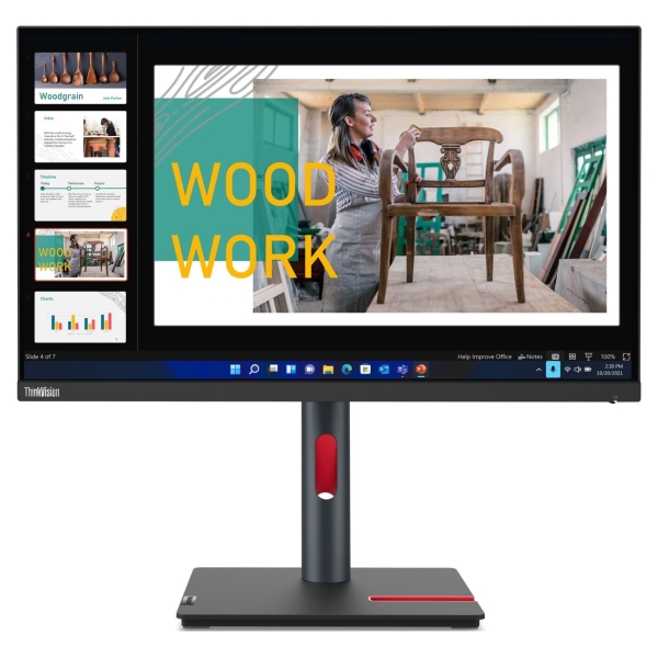 Lenovo THINKVISION P24Q-30/ 23.8" QHD IPS/ HDMI/ DP/ USB HUB/ 3YR WARRANTY