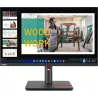 Lenovo 60,5cm/23,8" (2560x1440) Lenovo ThinkVision P24q-30 16:9 QHD IPS 60Hz 4ms HDMI DP USB Vesa Black / 63B4GAT6EU