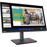 Lenovo 60,5cm/23,8" (2560x1440) Lenovo ThinkVision P24q-30 16:9 QHD IPS 60Hz 4ms HDMI DP USB Vesa Black / 63B4GAT6EU