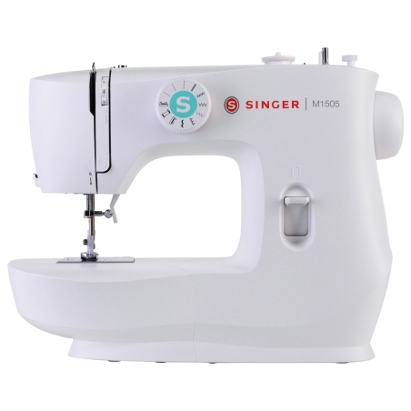 Singer | Sewing Machine | M1505 | Number of stitches 6 | Number of buttonholes 1 | White