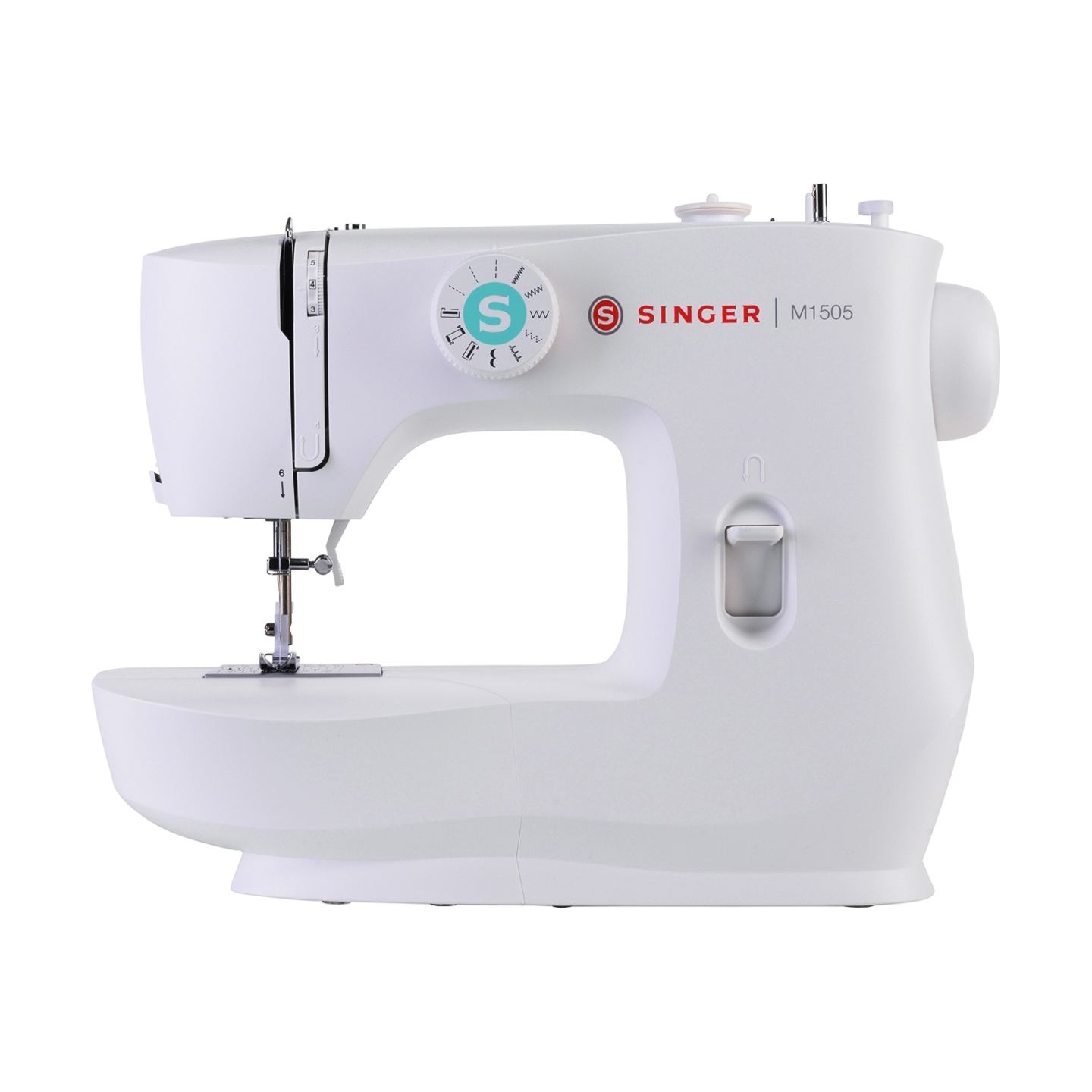 Singer | Sewing Machine | M1505 | Number of stitches 6 | Number of buttonholes 1 | White