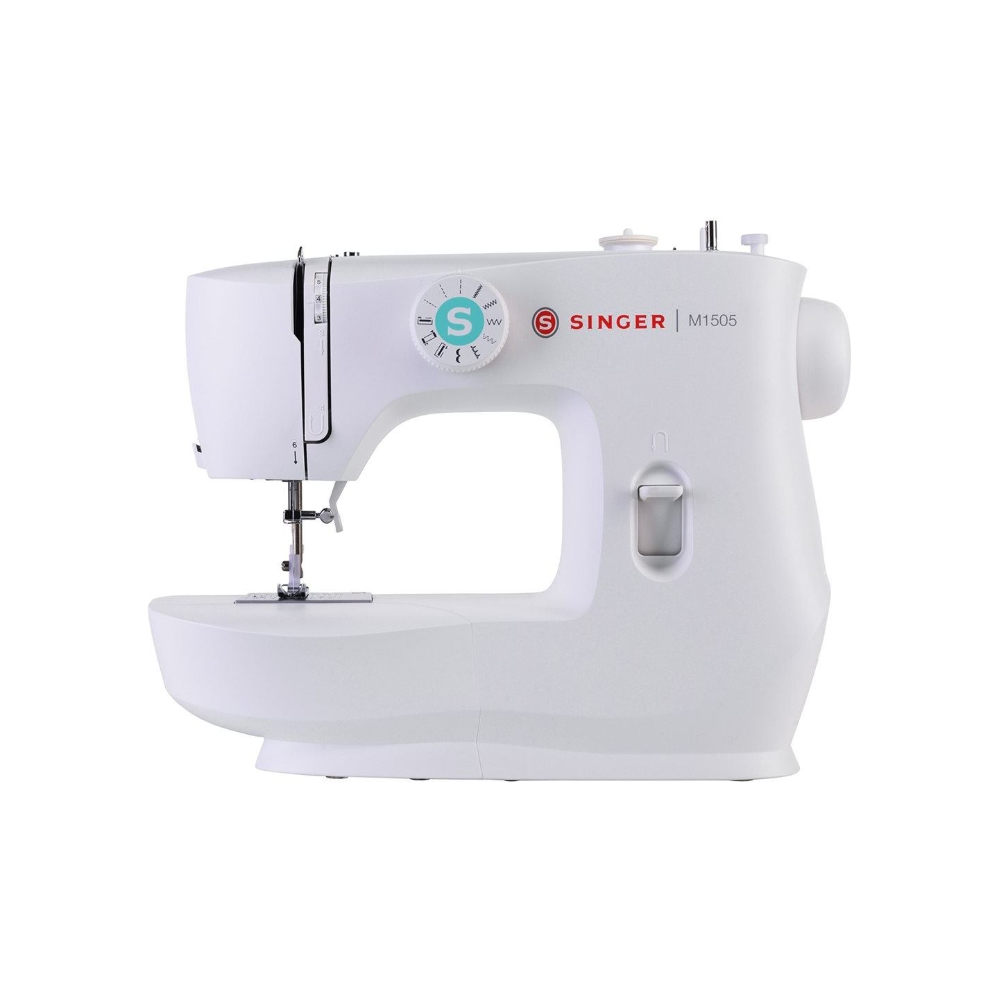 Singer | Sewing Machine | M1505 | Number of stitches 6 | Number of buttonholes 1 | White