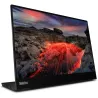 Lenovo 35,6cm/14" (2240x1400) Lenovo ThinkVision M14t Gen 2 IPS Touch portable 6ms 60Hz 2xUSB-C Black / 63FDUAT6WL