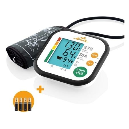 ETA | Upper Arm Blood Pressure Monitor | ETA229790000 | Memory function | Number of users 2 user(s) | 4 | Suitable for home use.