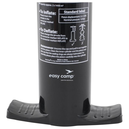Easy Camp Double Action Pump Manual Air Pump for Quick Inflation | 1.4 L