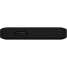 Raidsonic | ICY BOX | IB-233U3-B External enclosure for 2.5" SATA HDD/SSD with USB 3.0 interface and silicone protection sleeve 