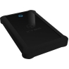 Raidsonic | ICY BOX | IB-233U3-B External enclosure for 2.5" SATA HDD/SSD with USB 3.0 interface and silicone protection sleeve 