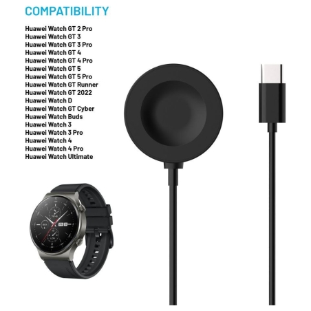 Fixed | USB-C charging cable for Huawei Watch GT 2 Pro/3/3 Pro/4/4 Pro/5/5 Pro