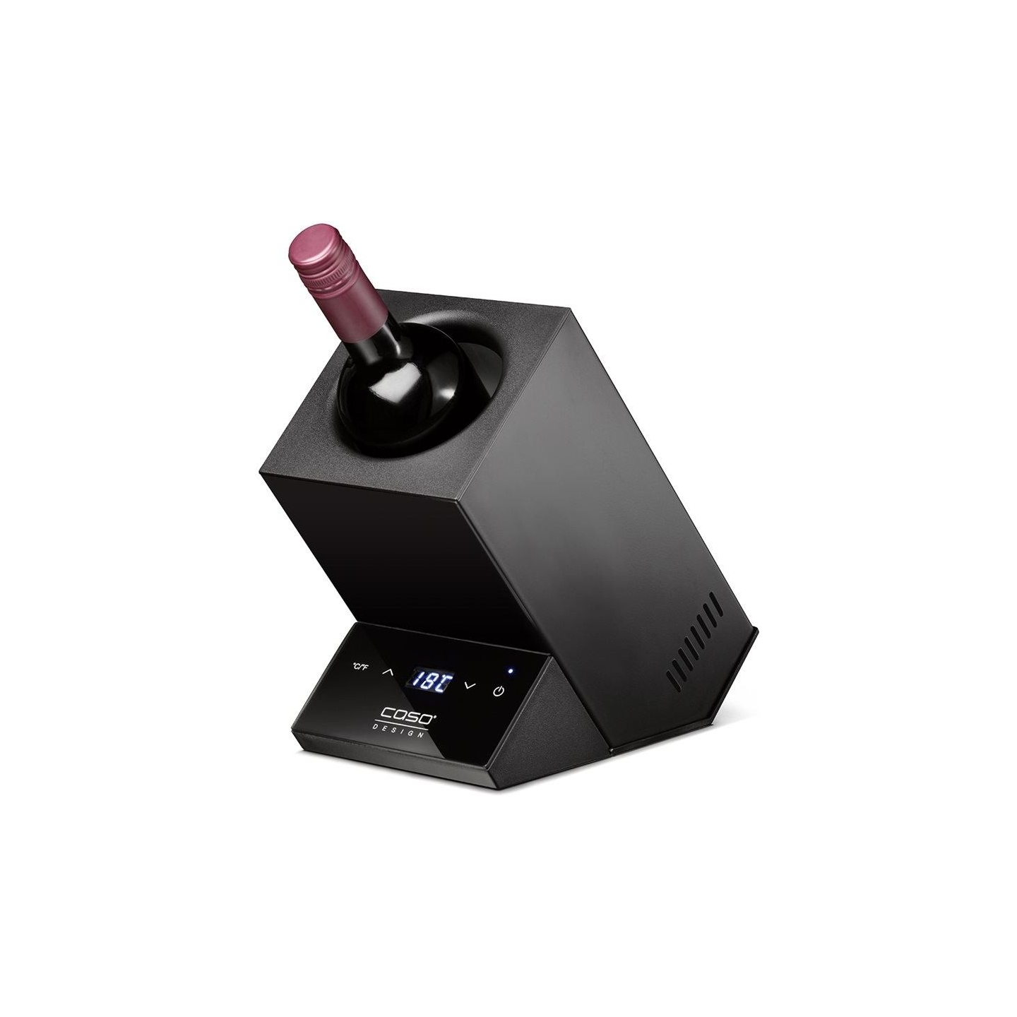 Caso | Wine cooler for one bottle | WineCase One | Energy efficiency class Not apply | Free standing | Bottles capacity 1 | Blac