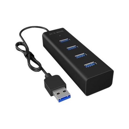 Raidsonic | 4 port USB 3.0 hub | IB-HUB1409-U3