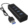 Raidsonic | 4 port USB 3.0 hub | IB-HUB1409-U3
