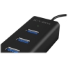Raidsonic | 4 port USB 3.0 hub | IB-HUB1409-U3