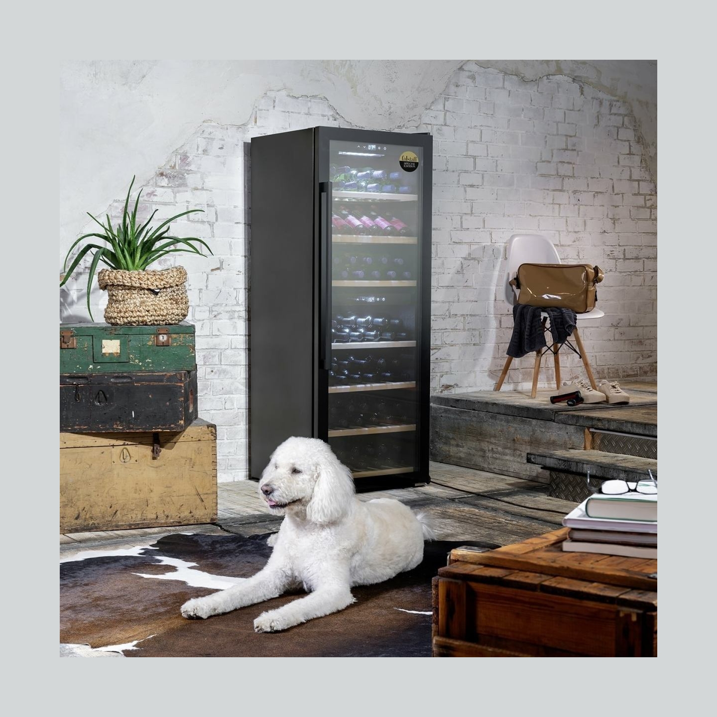 Caso | Smart Wine Cooler | WineExclusive 126 | Energy efficiency class G | Showcase | Free standing | Bottles capacity 126 bottl