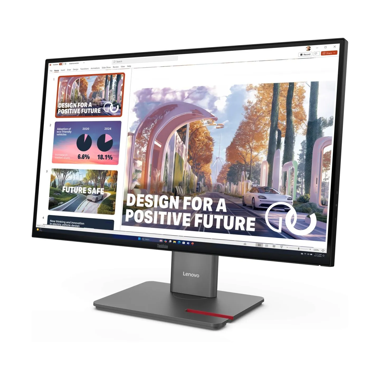 Lenovo Monitor ThinkVision P27QD-40 P27QD40 (64B3GAR2EU) / 64B3GAT2EU