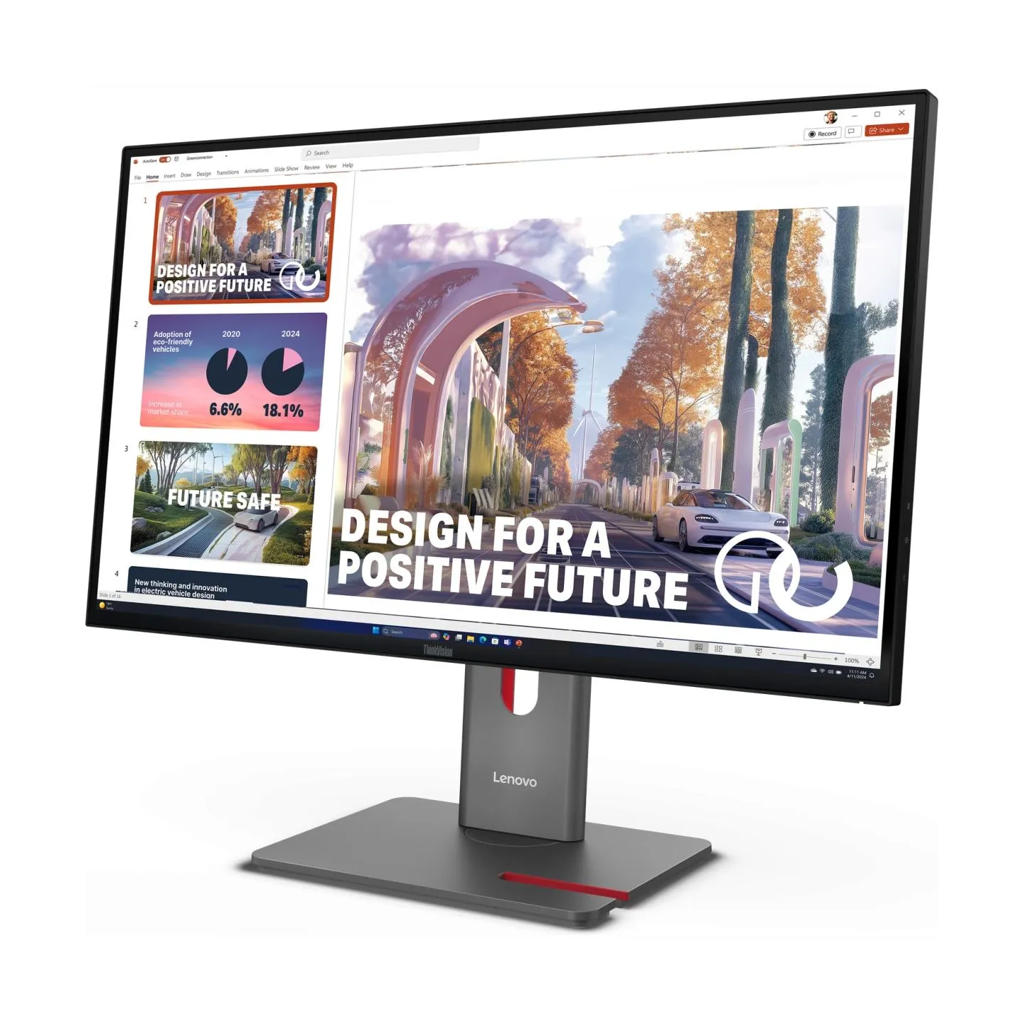 Lenovo Monitor ThinkVision P27QD-40 P27QD40 (64B3GAR2EU) / 64B3GAT2EU