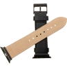 Fixed | Strap for Apple Watch 42/44/45/46/49mm | Black | Leather