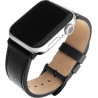 Fixed | Strap for Apple Watch 42/44/45/46/49mm | Black | Leather