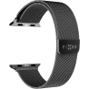 Fixed | Mesh Strap for Apple Watch 42/44/45/46/49mm | 42 mm, 44 mm, 45 mm, 46 mm, 49 mm | Black