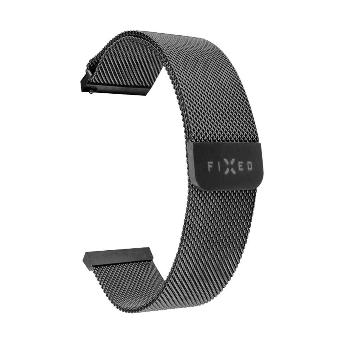 Fixed | Mesh Strap with Quick Release 18mm for smartwatch | Black