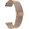 Fixed | Mesh Strap with Quick Release, 18mm, Stainless Steel Mesh Strap for Smartwatch | Gold
