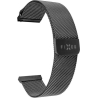 Fixed | Mesh Strap with Quick Release 20mm for Smartwatch | Black