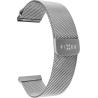 Fixed | Mesh Strap with Quick Release 20mm for Smartwatch | Silver