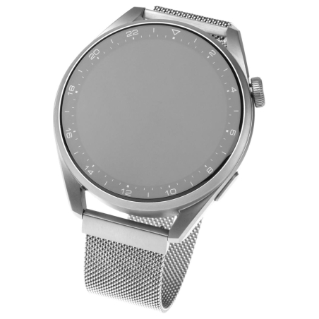 Fixed | Mesh Strap with Quick Release 20mm for Smartwatch | Silver