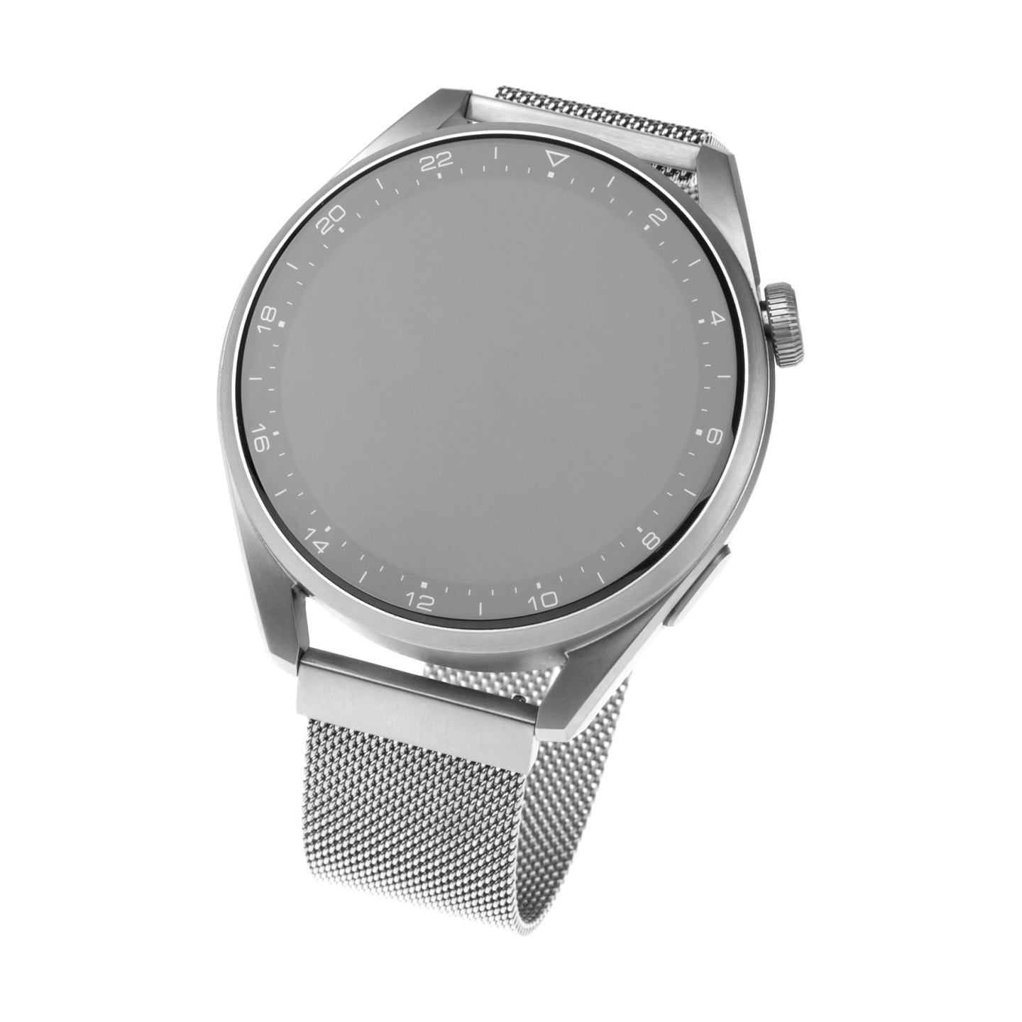 Fixed | Mesh Strap with Quick Release 20mm for Smartwatch | Silver