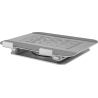 Raidsonic Laptop stands IB-NH300-R | Ergonomic positioning, Rotatable design | 17 " | Silver