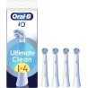 Oral-B | Replaceable toothbrush heads | iO UltimateClean | Heads | For adults | Number of brush heads included 4 | White