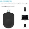 Fixed USB-C Charging Adapter for Apple Watch compatible with Powerstation Uni, Black