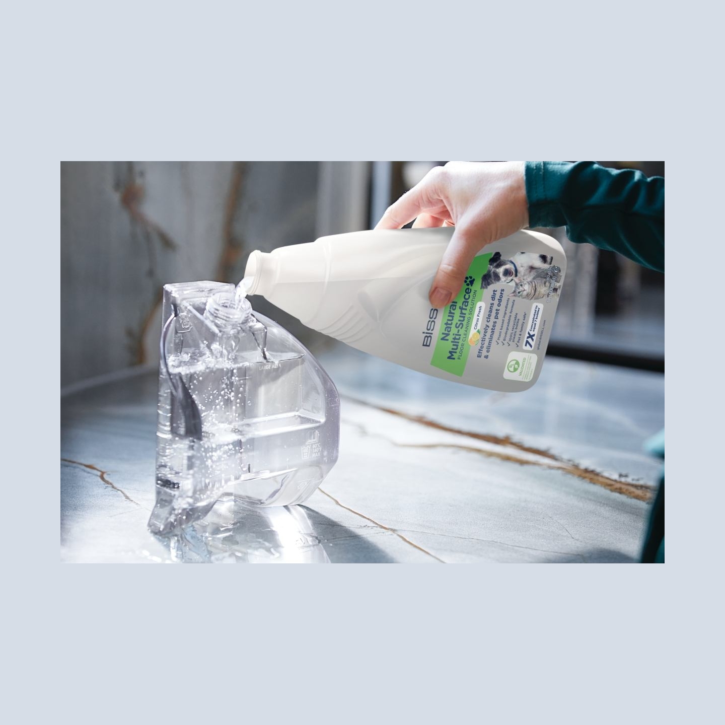 Bissell | Natural Multi-Surface Pet Floor Cleaning Solution | 1000 ml