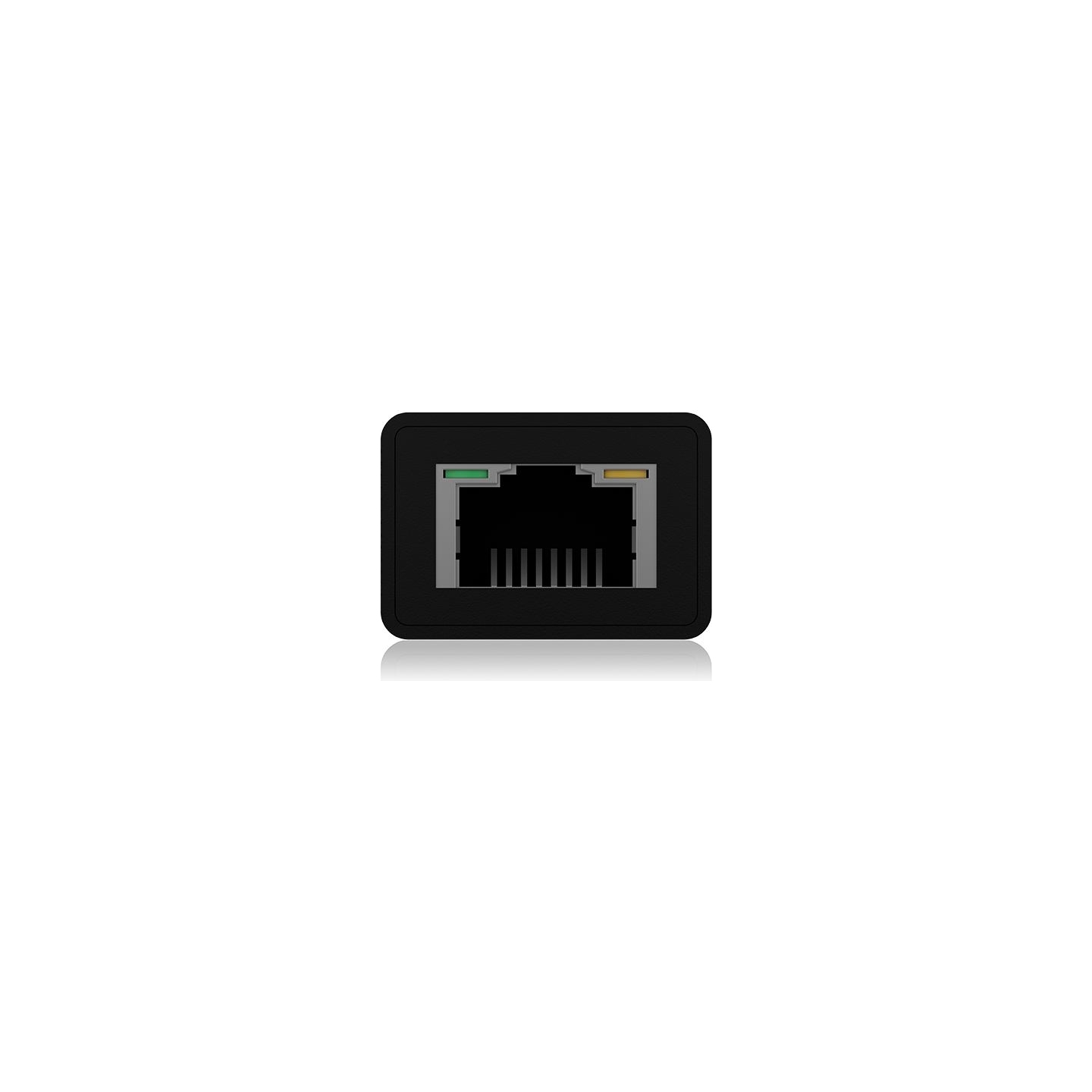 Raidsonic | 4 Port Hub with USB 3.0 Type-A, Type-C, Gigabit LAN | Icy Box IB-HUB1419-LAN