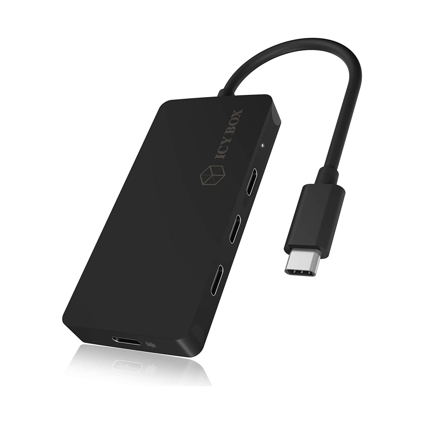 Raidsonic | 4-port hub with USB Type-C interface and PD port | IB-HUB1429-CPD
