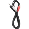 Cablexpert | 1.5m, 3.5mm/2xRCA, M/M | 3.5mm | 2 x RCA