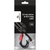 Cablexpert | 1.5m, 3.5mm/2xRCA, M/M | 3.5mm | 2 x RCA