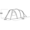 Easy Camp Family tent | Hidra 4 | 4 person(s) | Green